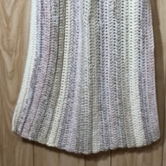 NWT Thick Multicolor Handmade Crocheted Baby Blanket by Dawny - Picture 3 of 3